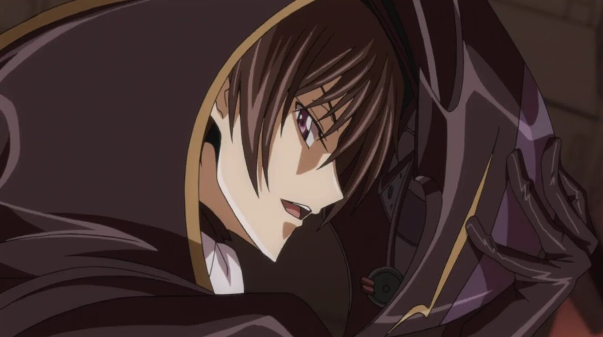 Кадр из аниме «Код Гиас: Восставший Лелуш»   📷