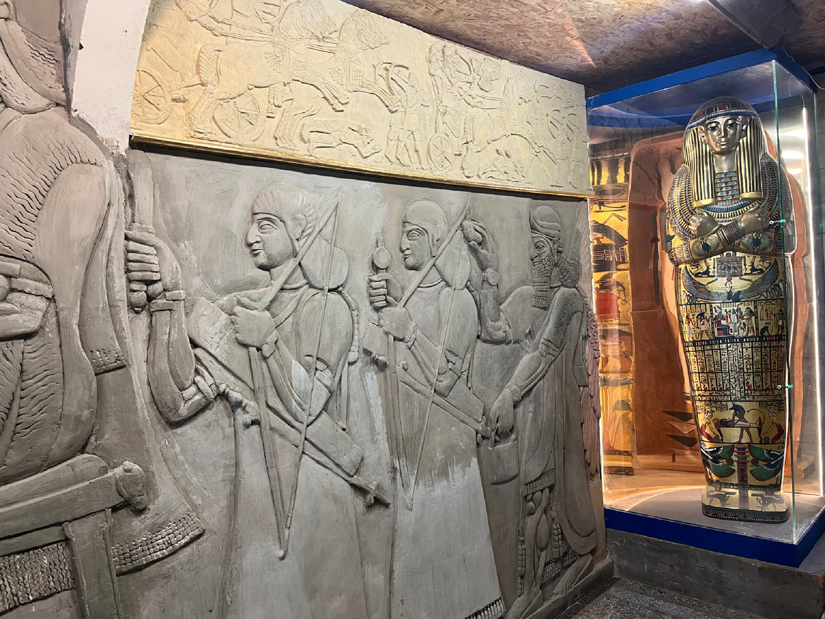 Зал Древнего Египта. Визуально один из самых красивых, на мой вкус. 