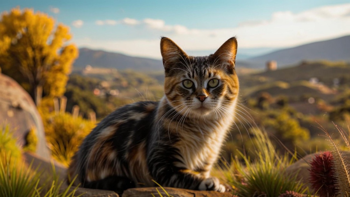 Американский кёрл в природной среде