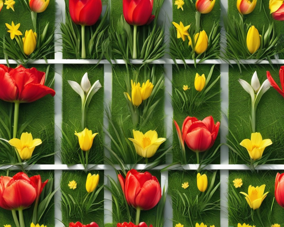 Цветочная картина