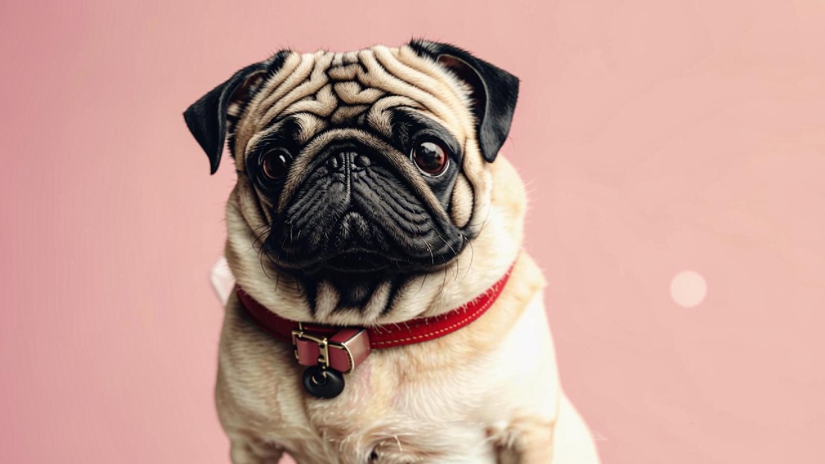 Пекинес с роскошной шерстью