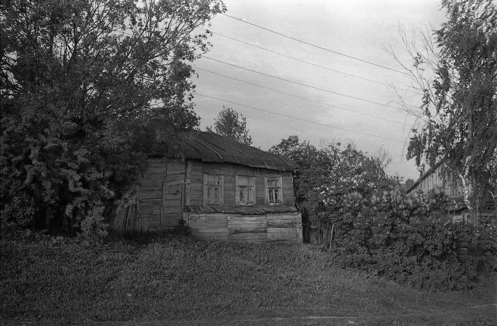 Старинный дом. Одоевский район, пос. г. т. Одоев.