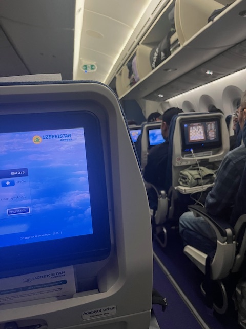 Полет Узбекскими авиалиниями