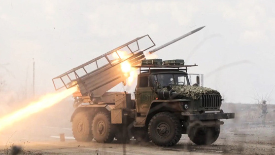    В Сумской области группировка ВС РФ "Север" нанесла огневое поражение формированиям ВСУ ©Пресс-служба Минобороны РФ/ТАСС