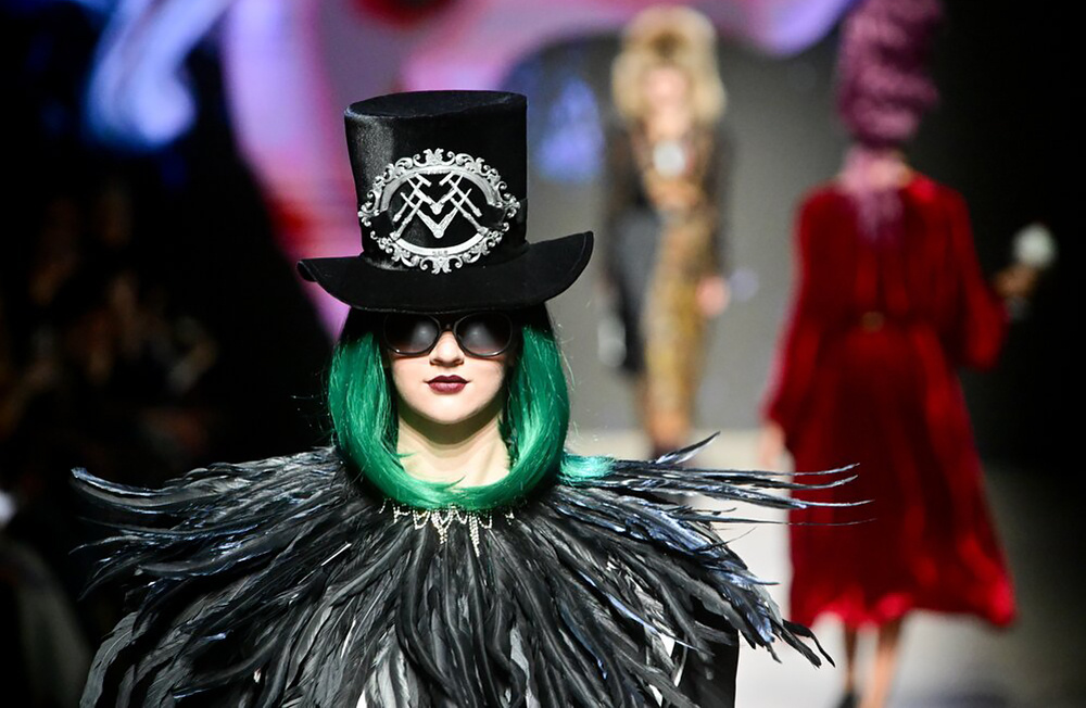     Показ коллекции Московского художественно-промышленного института (МХПИ).    
 Фото: Сергей Киселев/АГН «Москва»