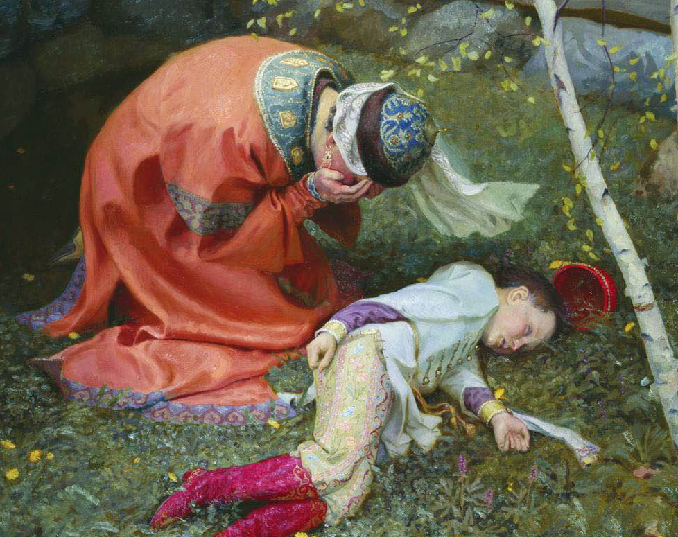 Смерть царевича Дмитрия. Худ. Сергей Блинков