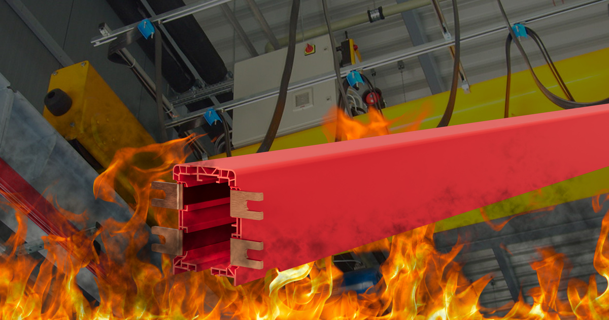 Пожаробезопасный троллейный шинопровод КТ