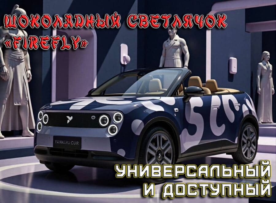    Шоколадный светлячок «Firefly» - универсальный и доступный.