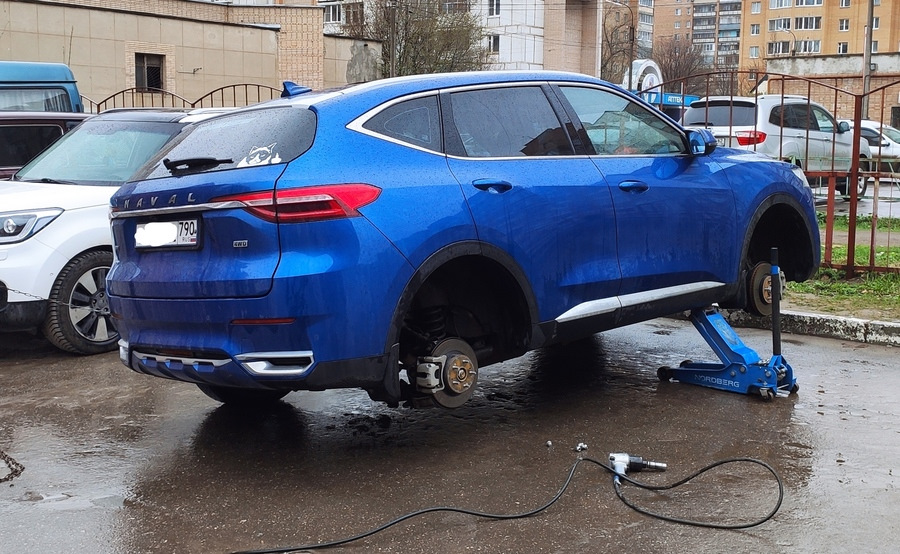 Haval в единственном привычном положении