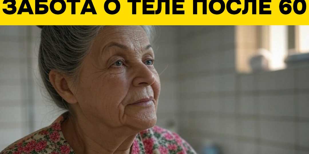 После 60 лет: 4 зоны на теле, которые нельзя забывать в душе (и почему это важно)