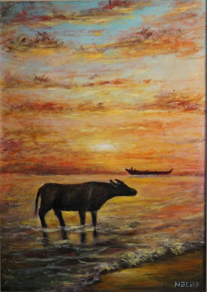 Настроение, атмосфера. А небо... Кто был на Каспии - поймёт. А кто не был, захочет.