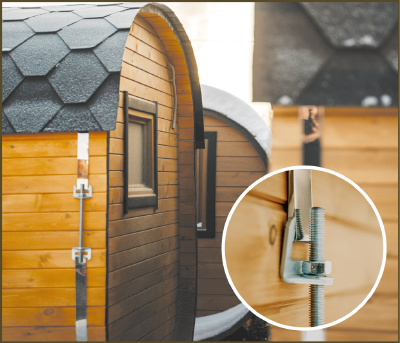 При недостаточной прочности стяжки могут прийти в негодность при эксплуатации.