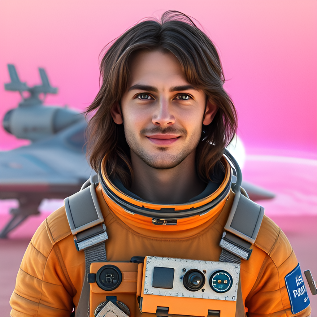 Для заставки я использовала иллюстрацию, созданную нейросетью для онлайн генерации картинок dezgo.com.