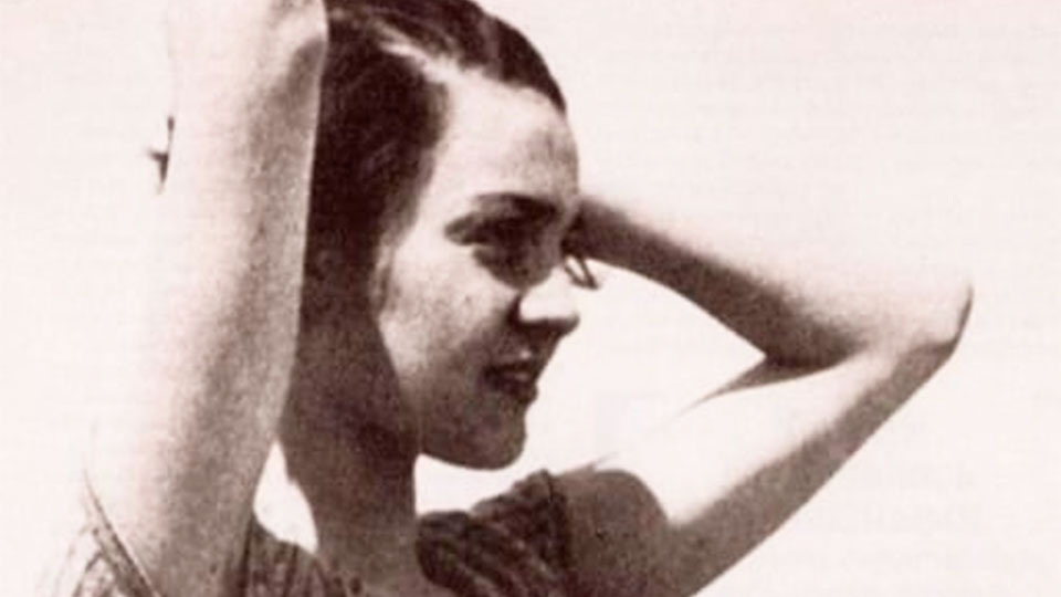 Вера Оболенская в юности