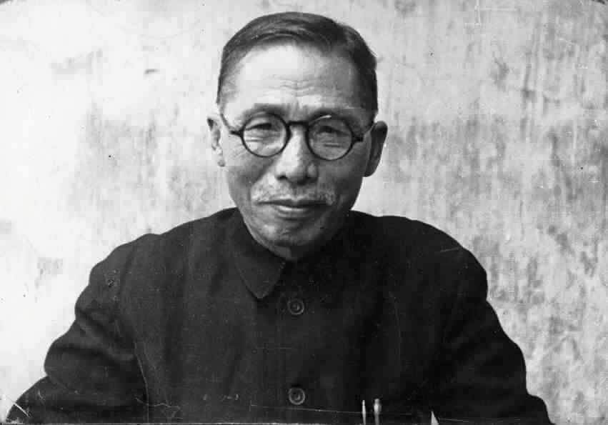 Ким Гу, долгое время руководивший "шанхайским правительством", в последние годы. Фото в интернетах