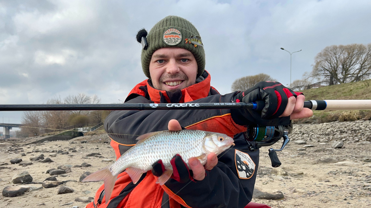 Ловля плотвы на фидер в конце февраля