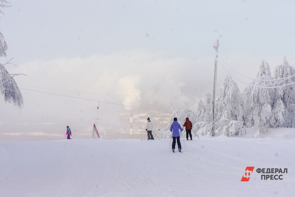Инцидент произошел во время катания на лыжах.  Фото: Дмитрий Барков