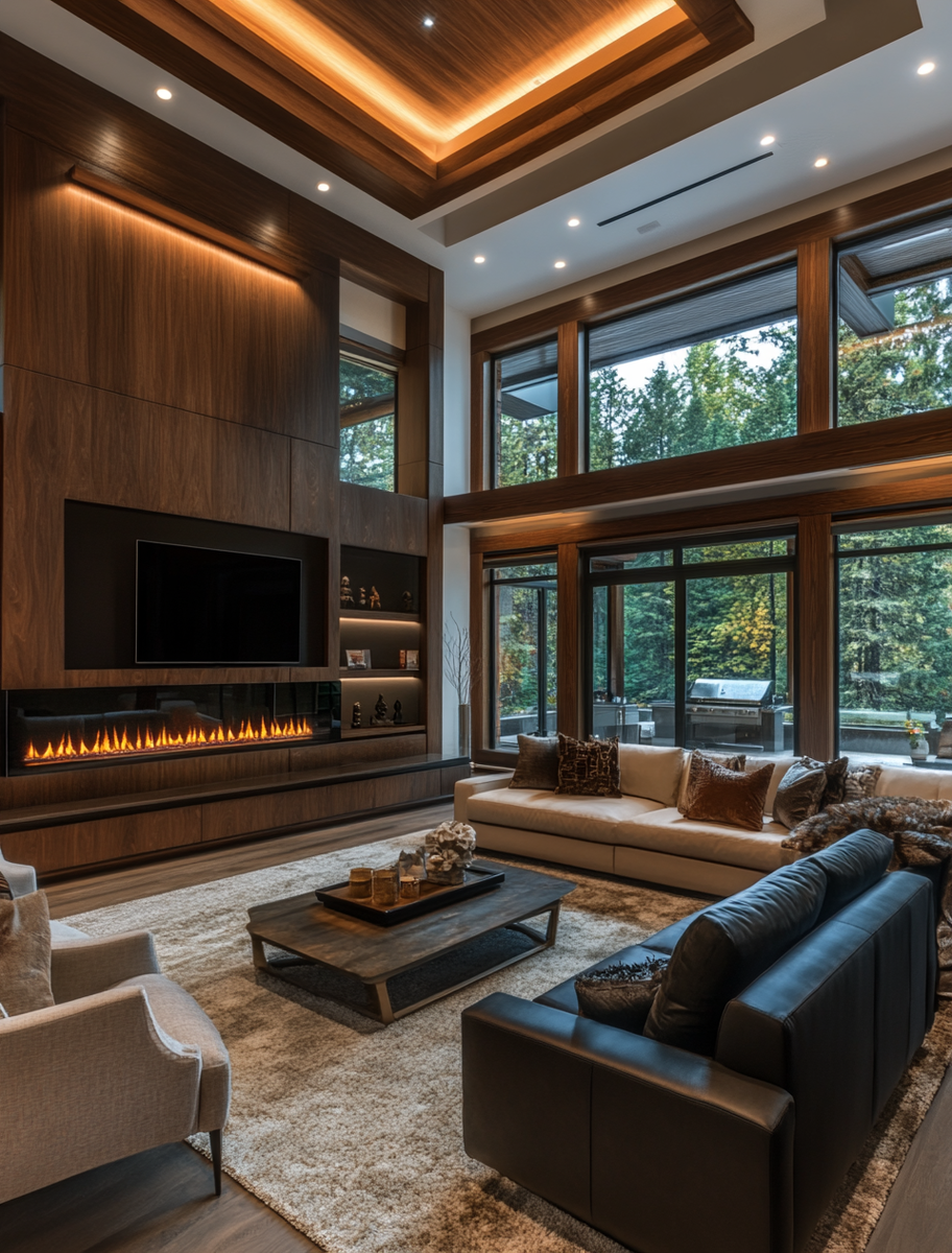    Линейные электроочаги: как создать идеальный уют и стиль в вашем доме легко и безопасно Kamin