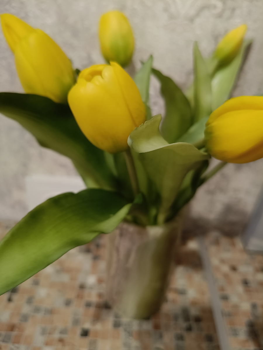 Тюльпаны силиконовые