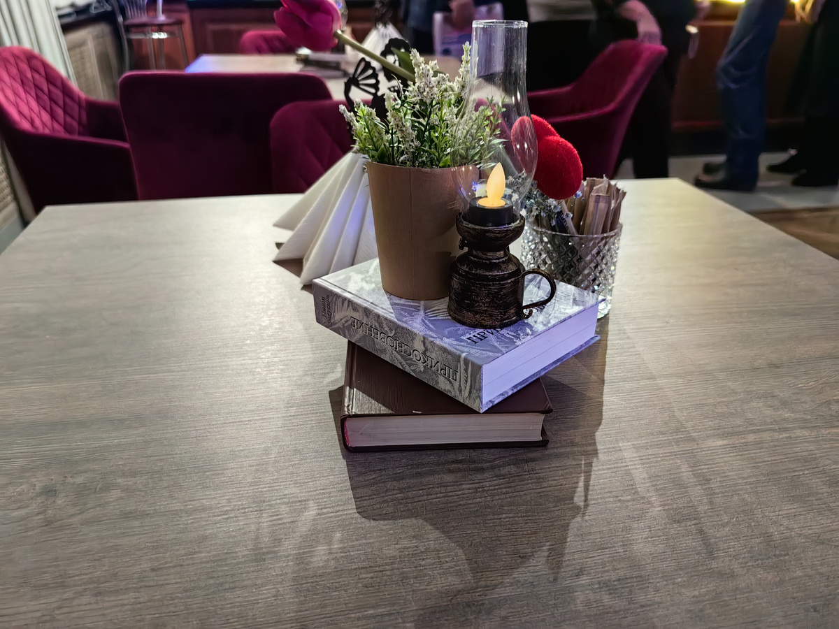 В буфете очень уютная атмосфера