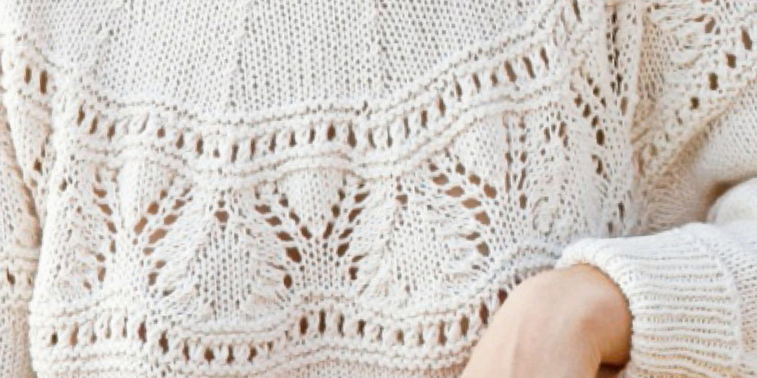 «До чего кокетливо!» — три модели спицами с круглой ажурной кокеткой