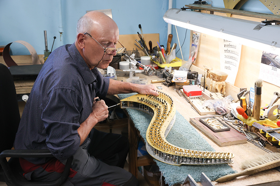 Отечественные музыкальные фабрики начали активно развиваться после ввода западных санкций. | Фото: Александр Демьянчук/ТАСС