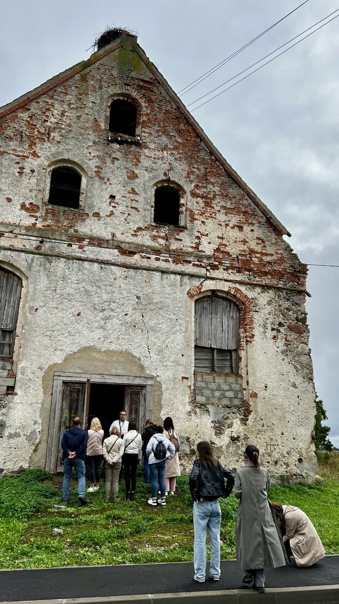 Кирха в пос. Тельманово дошла до нас в плачевном состоянии 