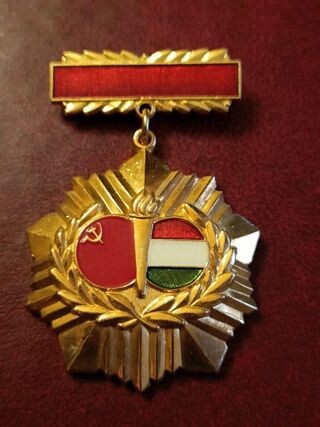 Памятный знак Общества советско-венгерской дружбы