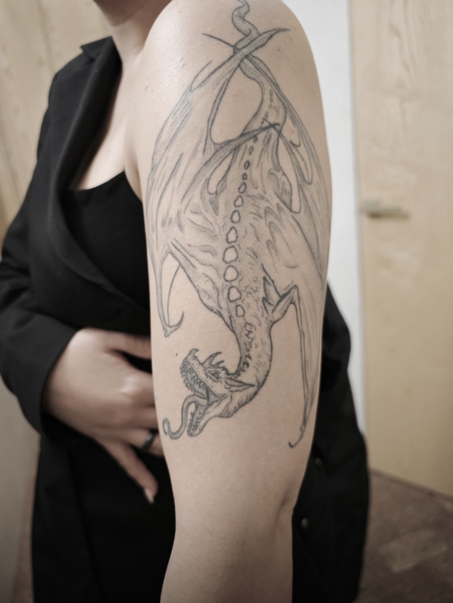 Изначальная татуировка дракона 