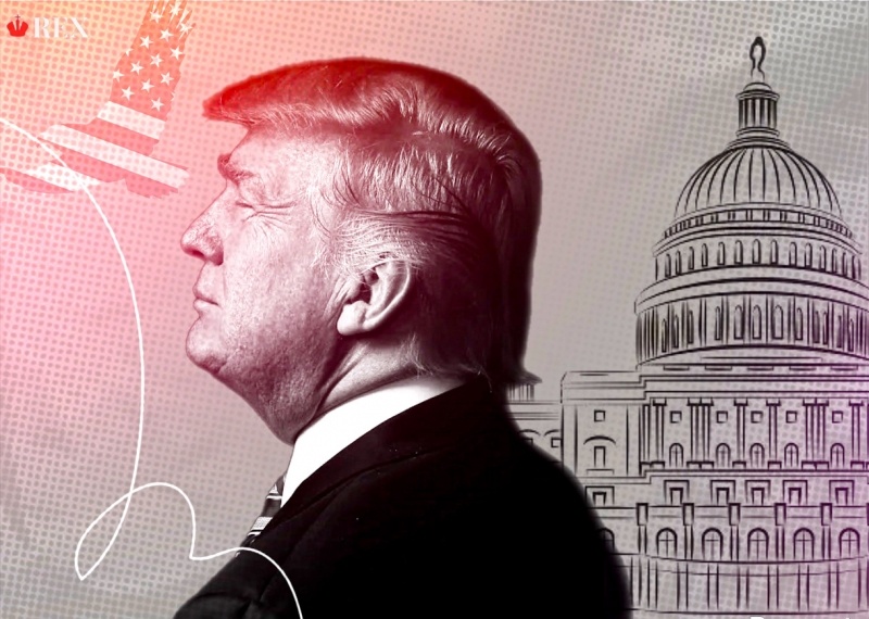    Дональд Трамп. США. Иллюстрация: REX