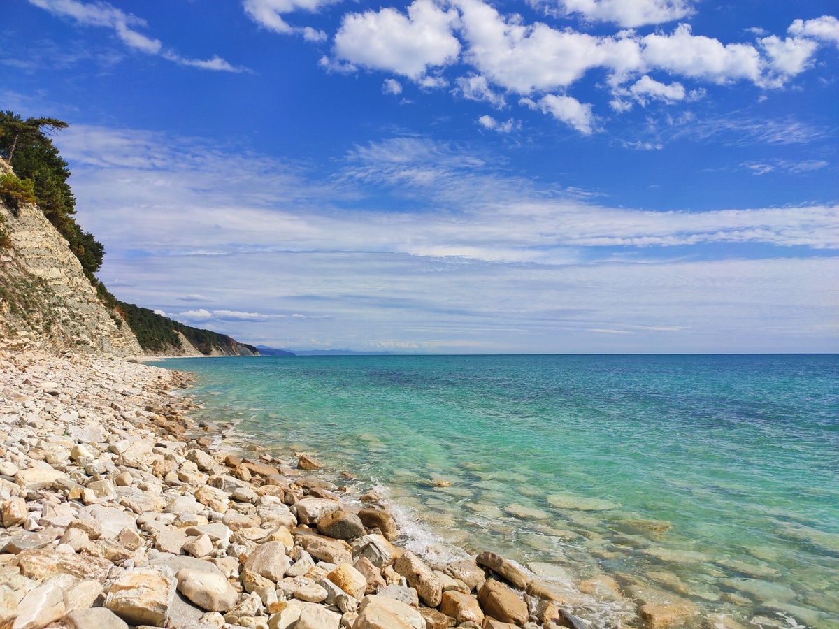 Дикий пляж, Геленджик