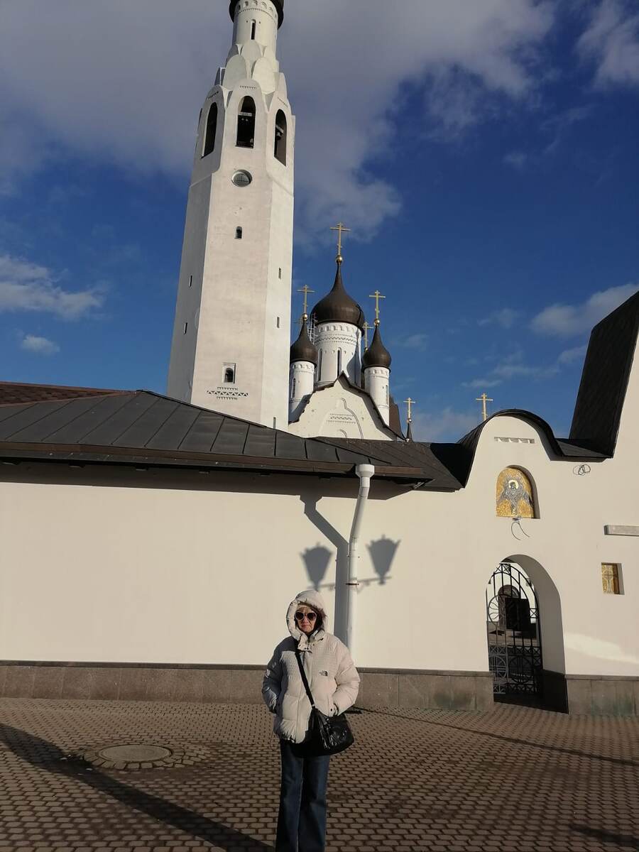 Жалко, что колокольня целиком не влезла. Фото автора 