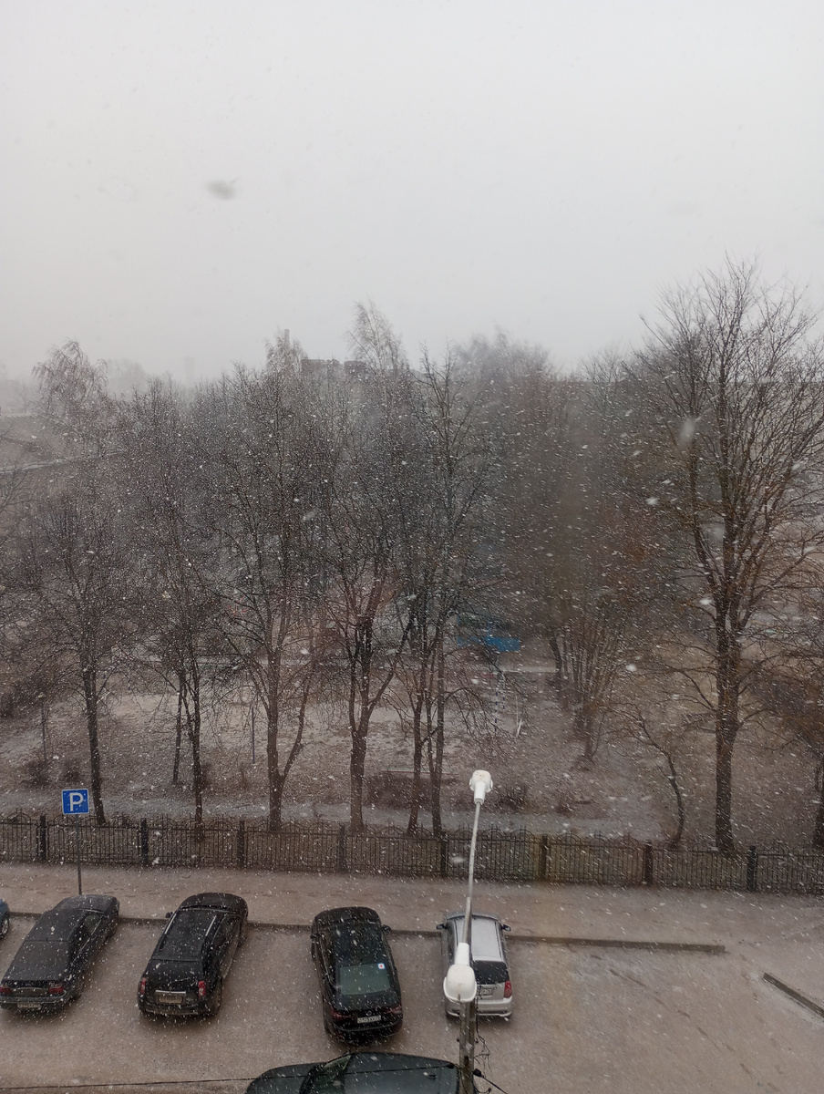 Зима пришла снова. 