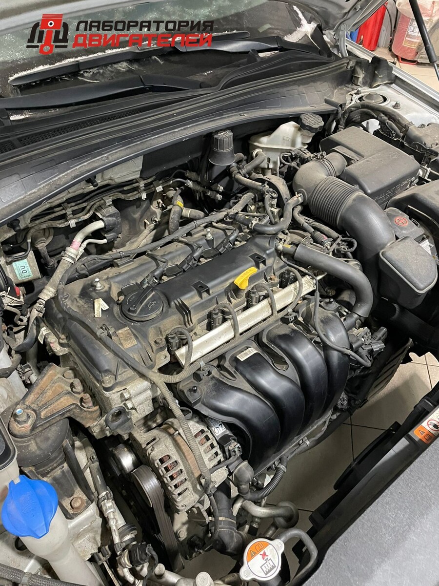 Под капотом Kia Optima двухлитровый двигатель G4ND