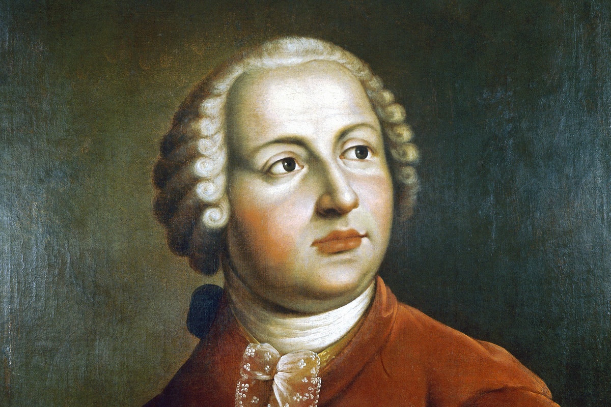    Фрагмент портрета М.В.Ломоносова. Холст, масло. Неизвестный художник 18 века. Из фондов Литературного музея./РИА Новости