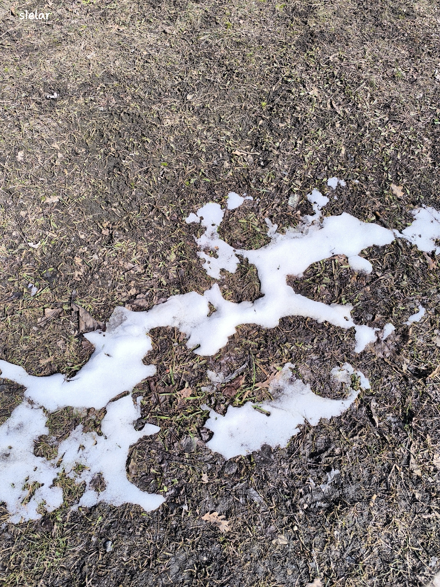 Остатки снега 