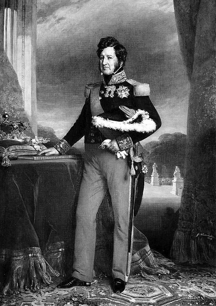 Франц Ксавер Винтерхальтер. Король Луи-Филипп. 1839. Версаль