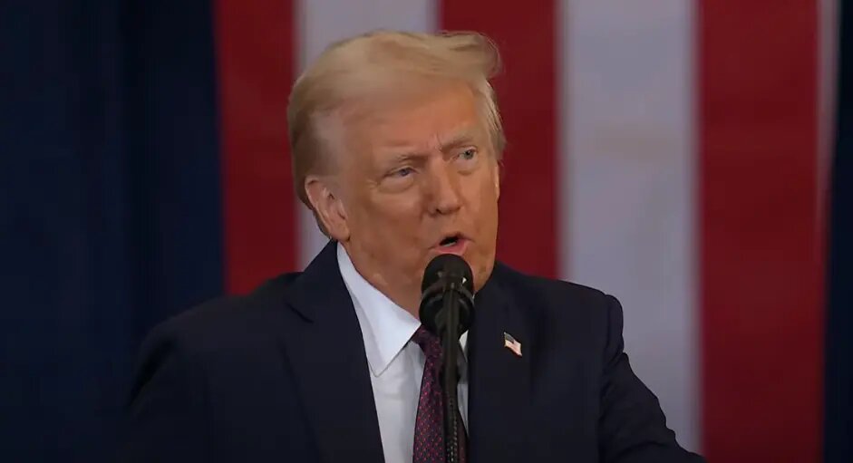    Дональд Трамп. Фото: скриншот трансляции американских СМИ с инаугурации Дональда Трампа