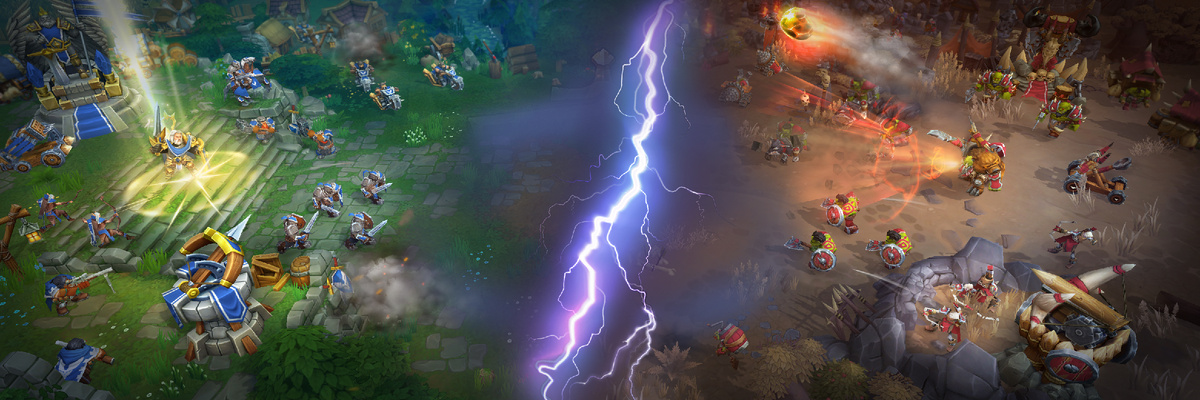 Официальный скуриншот из игры War Legends RTS