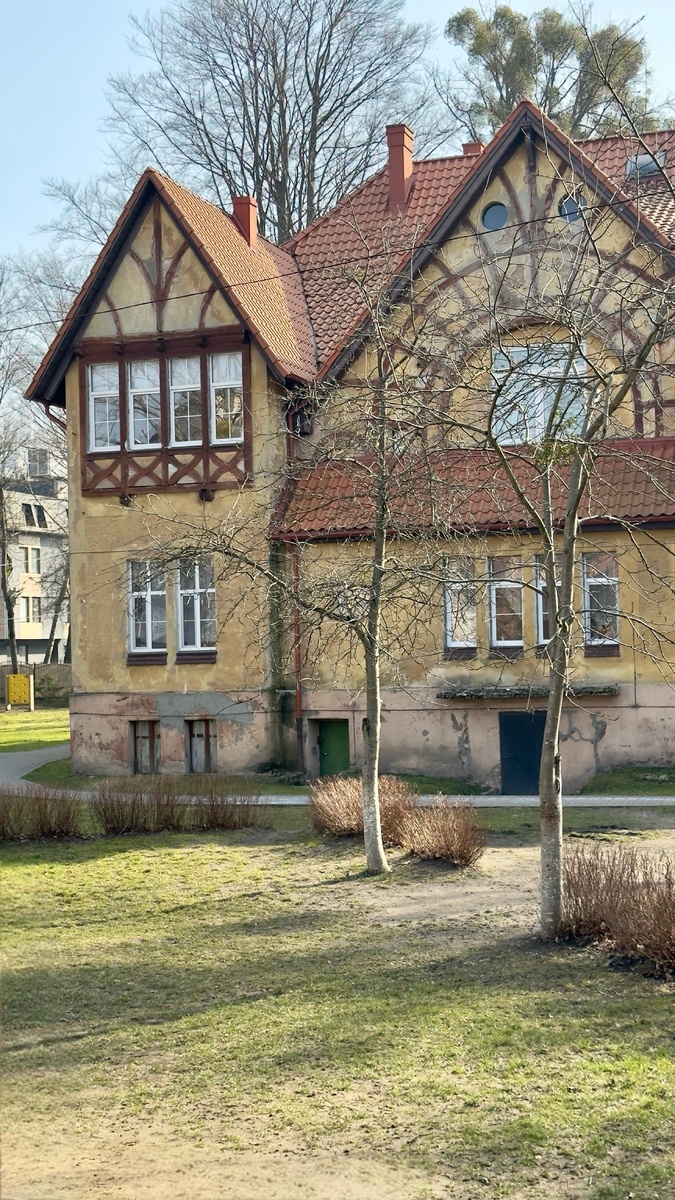 Фахверковые элементы виллы