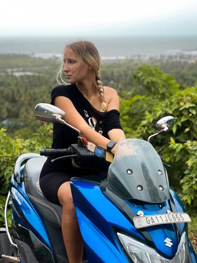 Помните, чем качественнее скутер, тем лучше впечатления от поездок! Гоа, 2024.