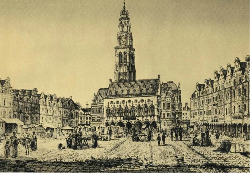 Аррас. Иллюстрация из открытых источников