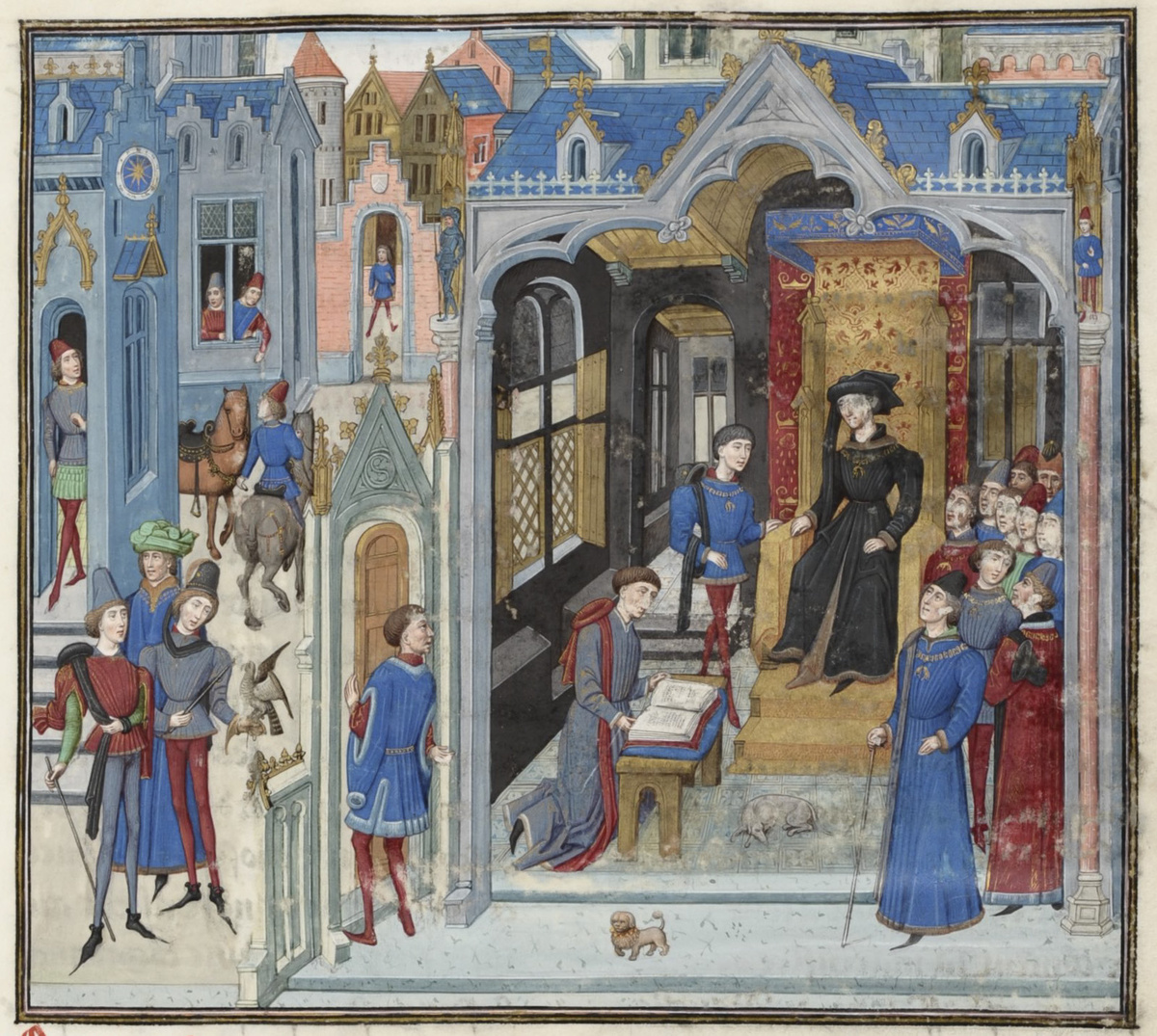 Филипп Бургундский, величественный и важный. Иллюстрация любезно подобрана постоянной читательницей канала