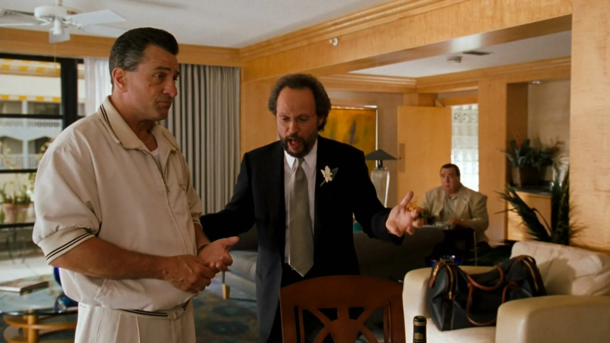 Роберт Де Ниро в образе Пола и Билли Кристал в образе Бена