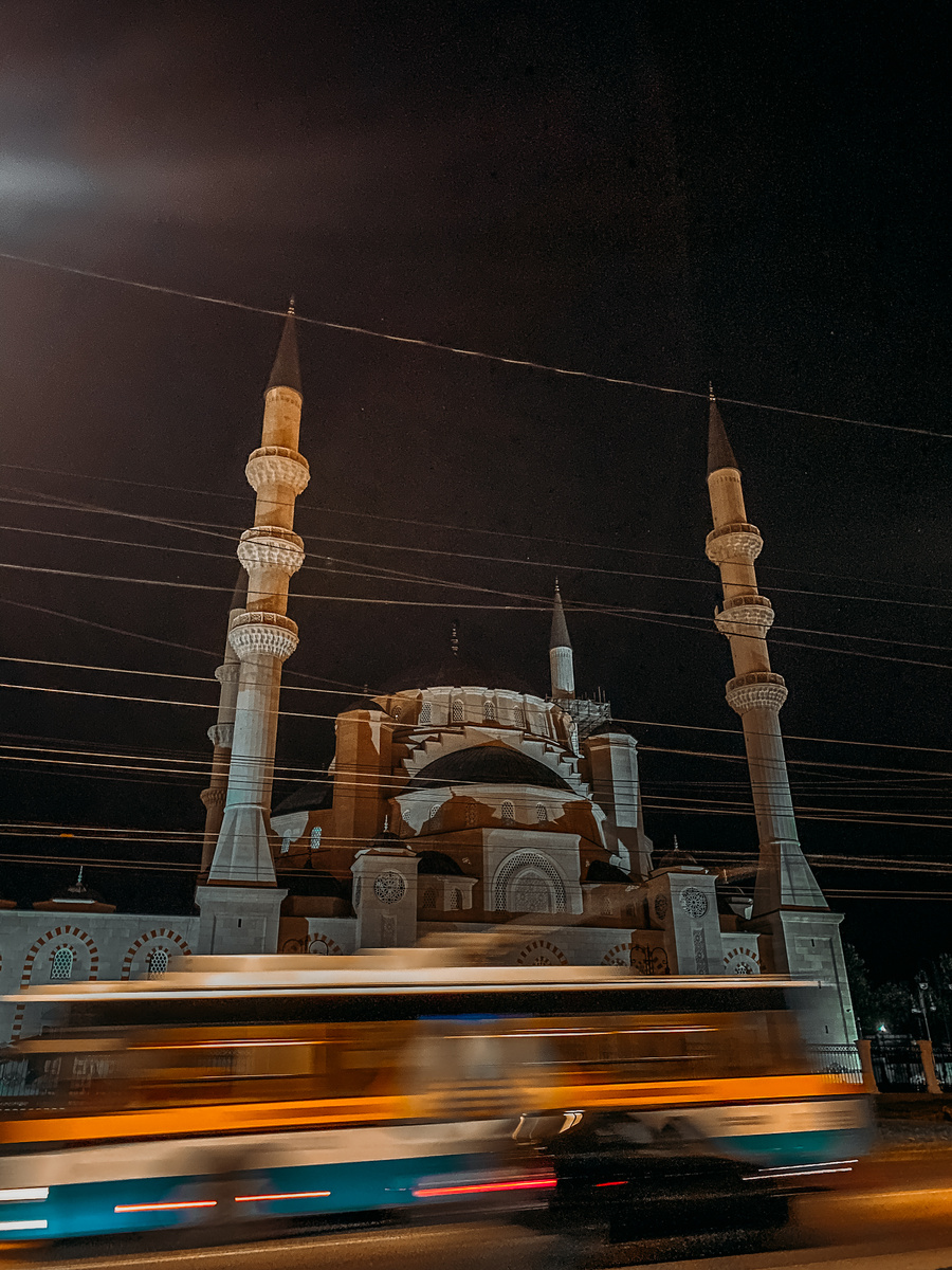 Мгновение вечернего города.