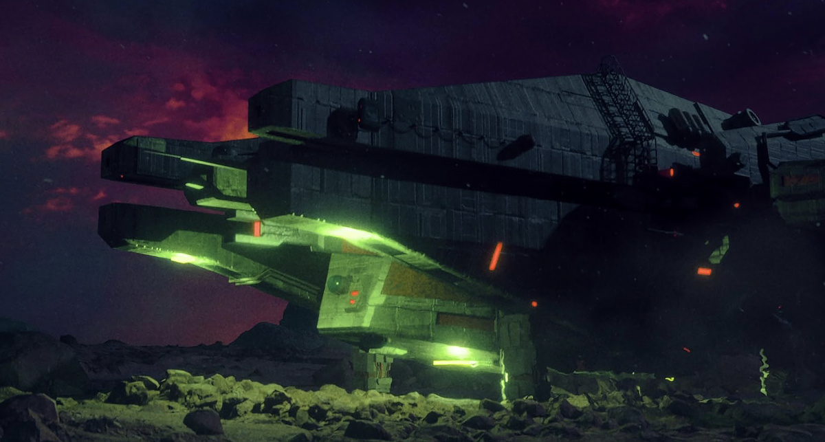 Кадр из фильма "Пепел"