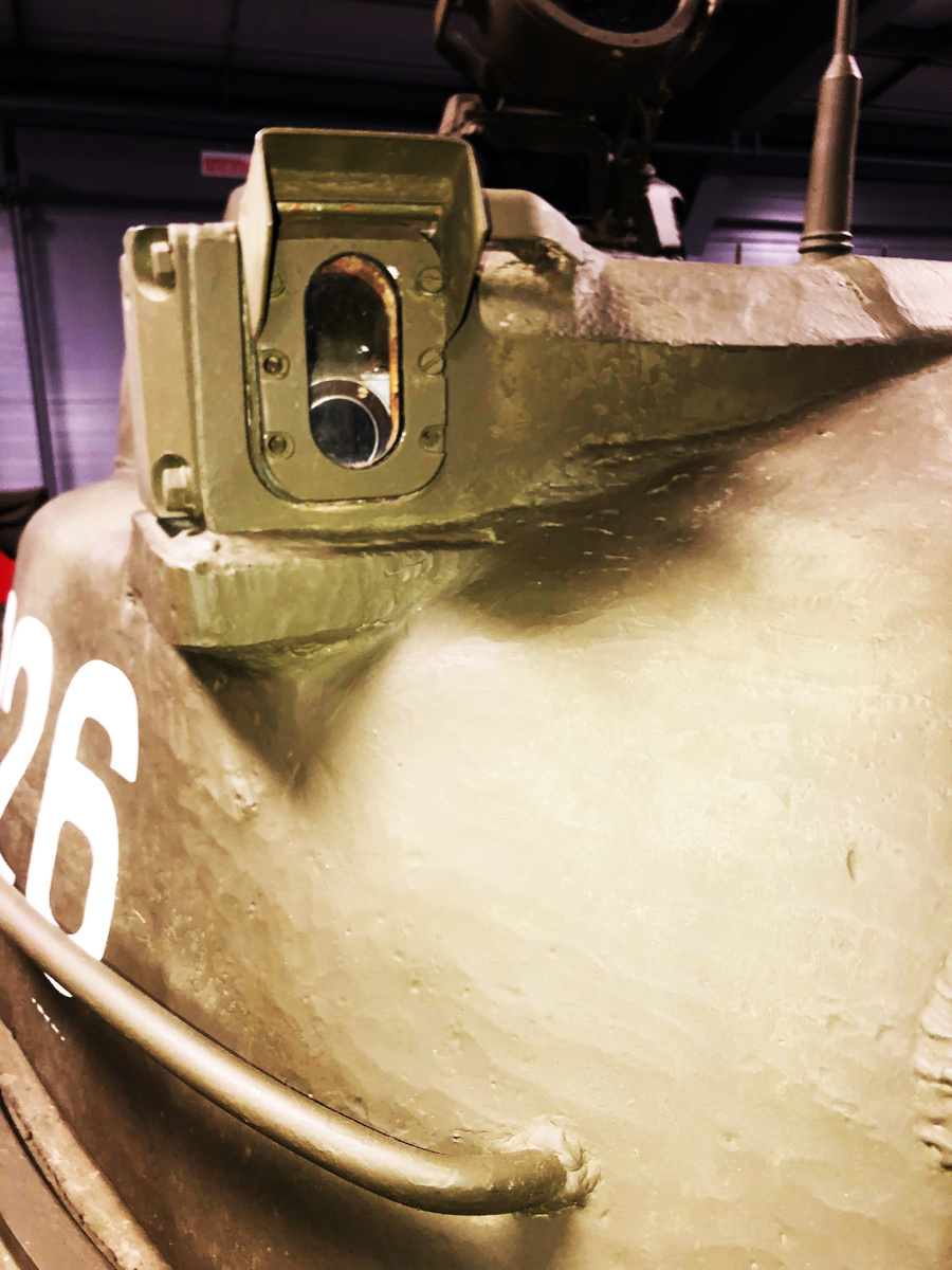 Бронировка дальномерной трубы.