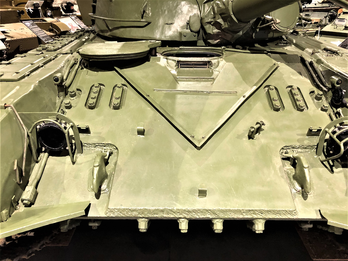 Дополнительная 30мм броневая плита на ВЛД.