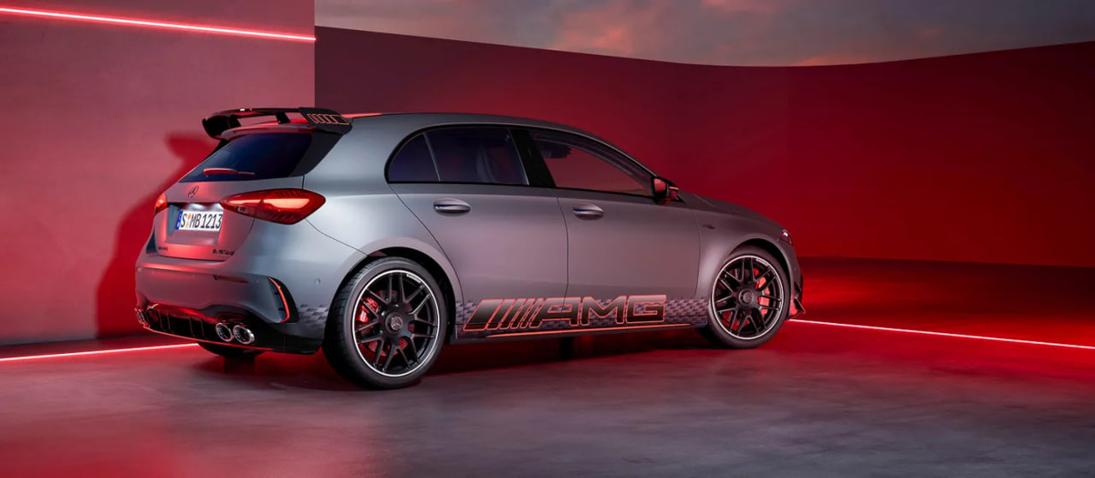 Одна из версий актуального поколения Mercedes-Benz A-Class.