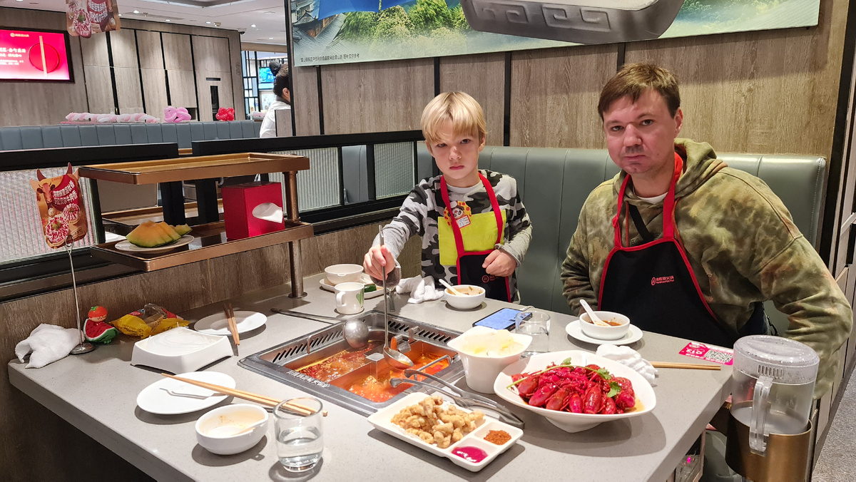 Китайская еда в Лояне